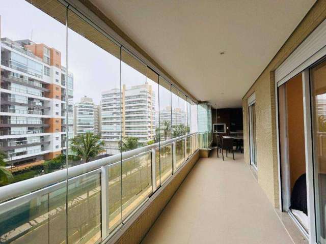 Apartamento com 4 dormitórios para alugar, 138 m²  - Riviera de São Lourenço - Bertioga/SP