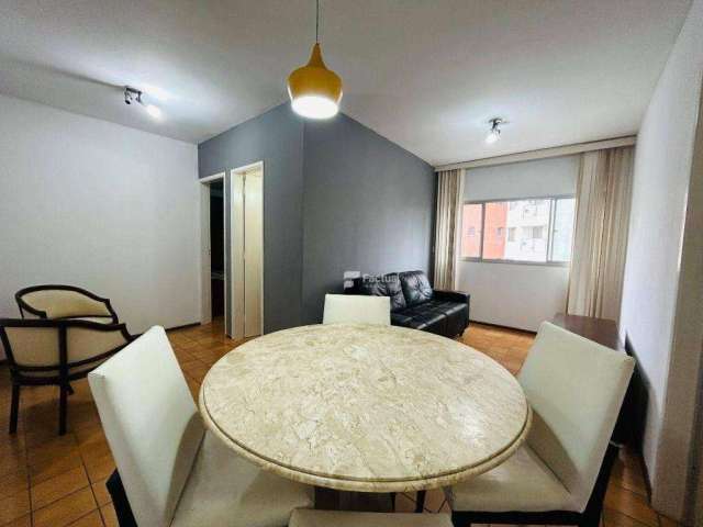 Apartamento com 1 dormitório para alugar, 60 m² por R$ 2.400,00/mês - Enseada - Guarujá/SP