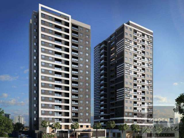 Apartamento com 2 dormitórios à venda, 62 m² por R$ 525.000,00 - Connect Planeta - Sorocaba/SP