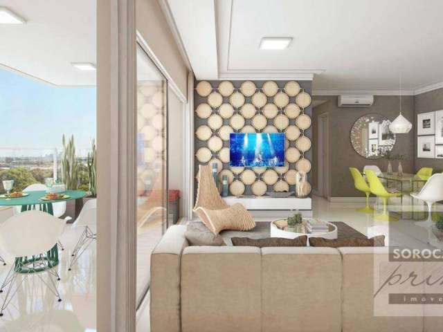 Apartamento com 3 dormitórios à venda, 103 m² por R$ 950.000,00 - Condomínio Residencial Vancouver - Sorocaba/SP