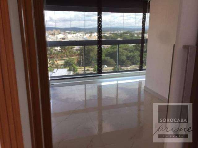 Apartamento com 1 dormitório para alugar, 46 m² por R$ 2.750,00/mês - Parque Campolim - Sorocaba/SP