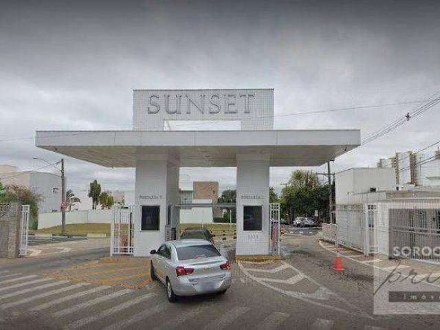 Terreno à venda, 360 m² por R$ 750.000,00 - Condomínio Sunset - Sorocaba/SP