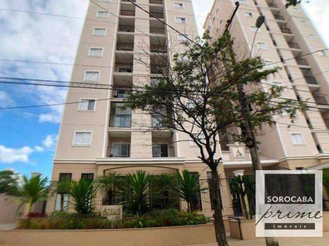 Apartamento com 2 dormitórios à venda, 60 m² por R$ 522.000,00 - Edificio Ateliê Campolim - Sorocaba/SP