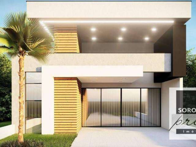 Casa com 3 dormitórios à venda, 120 m² por R$ 671.000,00 - Condomínio Terras de São Francisco - Sorocaba/SP