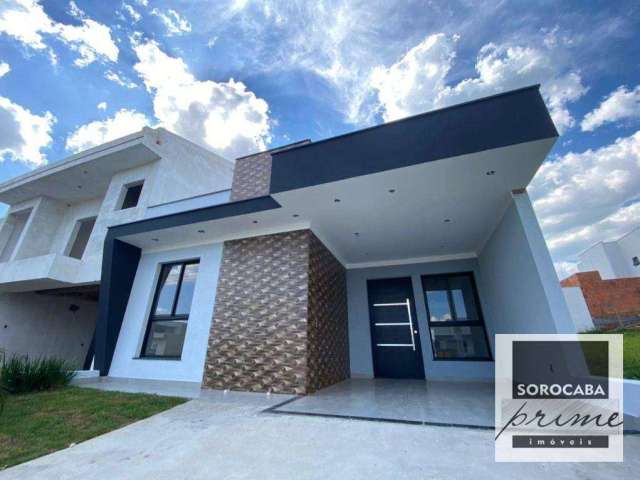 Casa com 3 dormitórios à venda, 103 m² por R$ 780.000,00 - Condomínio Terras de São Francisco - Sorocaba/SP