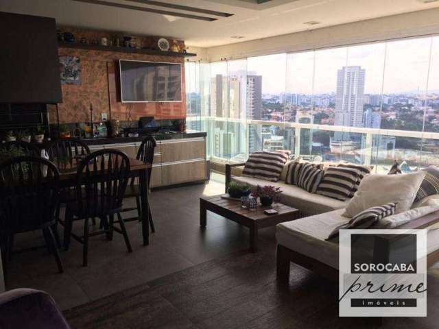 Apartamento com 3 dormitórios, 170 m² - venda por R$ 1.450.000,00 ou aluguel por R$ 12.000,00/mês - Jardim Emília - Sorocaba/SP