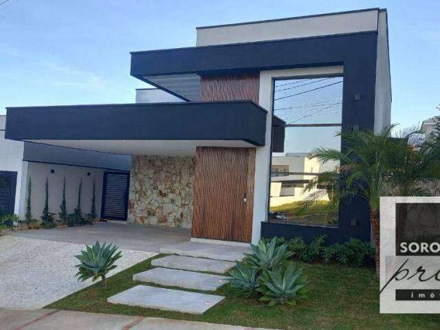 Casa com 3 dormitórios à venda, 210 m² por R$ 2.200.000,00 - Condomínio Residencial Giverny - Sorocaba/SP