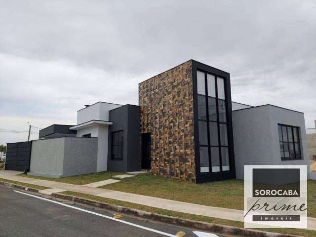 Casa com 3 dormitórios à venda, 161 m² por R$ 1.000.000,00 - Condominio Le France - Sorocaba/SP