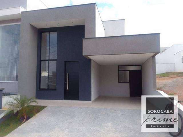 Casa com 3 dormitórios à venda, 147 m² por R$ 1.000.000,00 - Condomínio Villagio Milano - Sorocaba/SP