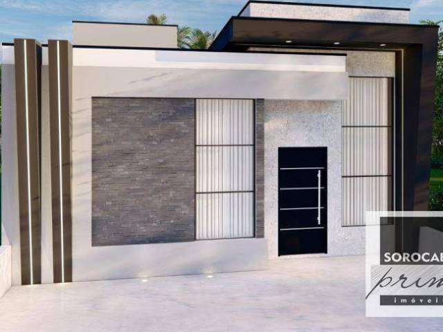 Casa com 3 dormitórios à venda, 99 m² por R$ 595.000 - Loteamento Dinorá Rosa - Sorocaba/SP