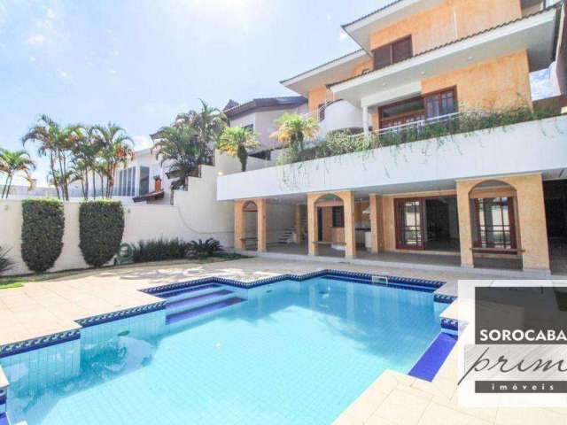 Casa com 5 dormitórios à venda, 533 m² por R$ 3.250.000,00 - Condomínio Isaura - Sorocaba/SP