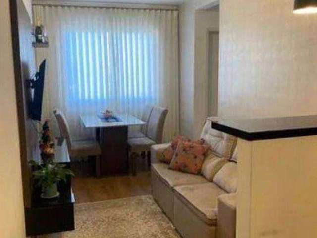 Apartamento com 2 dormitórios à venda, 47 m² por R$ 190.000,00 - Vossoroca - Votorantim/SP