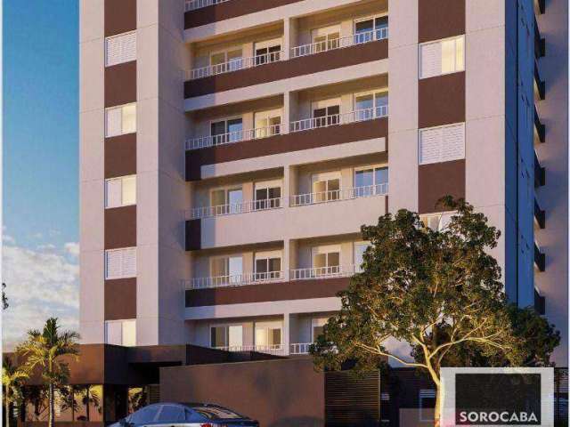 Apartamento com 2 dormitórios (sendo 1 suíte) à venda, 56 m² por R$ 261.900 - Boa Vista - Sorocaba/SP