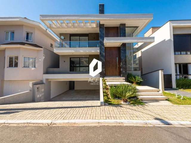 Casa com 3 suítes à venda, 340 m² por R$ 3.400.000,00 - Santa Felicidade - Curit