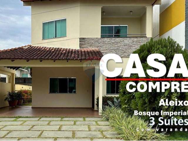 Vendo casa no Cond. Bosque Imperial, na avenida Efigênio Salles, com 263m², Aleixo, Manaus