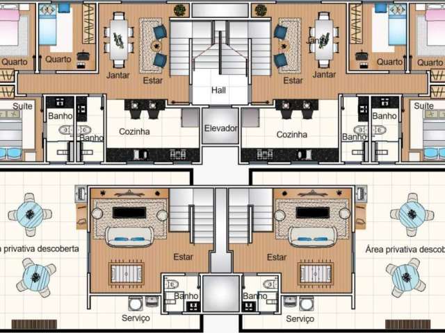 Área privativa à venda, 3 quartos, 1 suíte, 2 vagas, Diamante - Belo Horizonte/MG