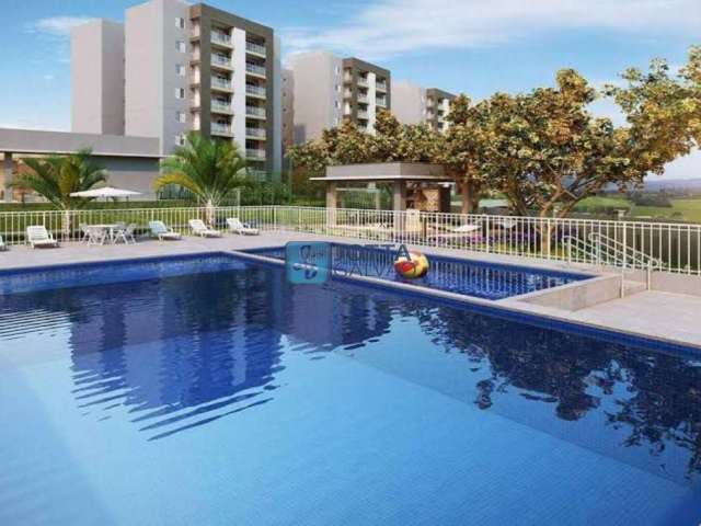 Apartamento com 2 quartos à venda na Rua Nelson Perini, 410, Balneario Tropical, Paulínia, 60 m2 por R$ 350.000