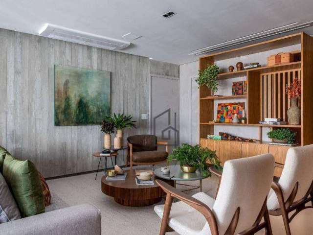 Apartamento com 4 dormitórios à venda, 199 m² por R$ 3.450.000,00 - Moema - São Paulo/SP