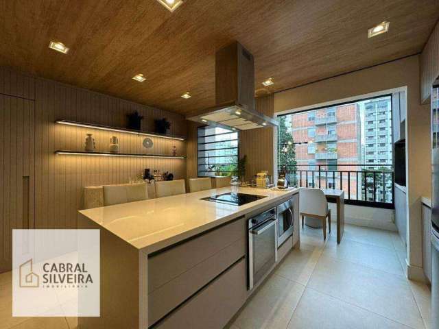 Apartamento com 2 dormitórios à venda, 76 m² por R$ 1.850.000,00 - Campo Belo - São Paulo/SP