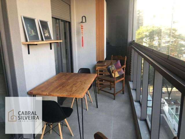 Apartamento com 1 dormitório para alugar, 41 m² por R$ 8.381,00/mês - Jardim Paulista - São Paulo/SP