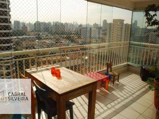 Apartamento com 3 dormitórios à venda, 143 m² por R$ 1.850.000,00 - Chácara Santo Antônio - São Paulo/SP