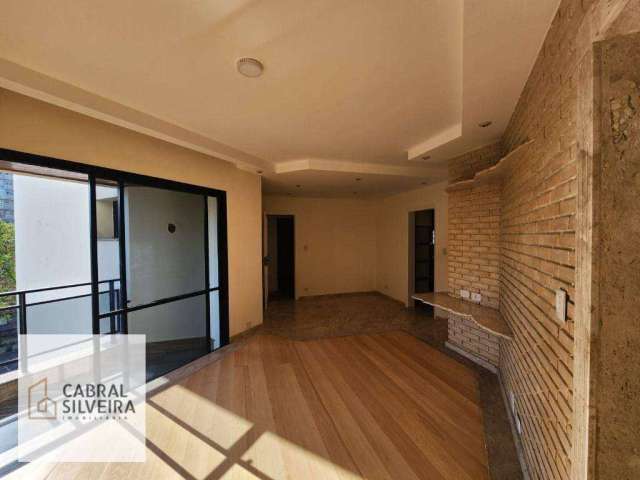 Apartamento com 3 dormitórios, 112 m² - venda por R$ 1.450.000,00 ou aluguel por R$ 8.780,00/mês - Moema - São Paulo/SP