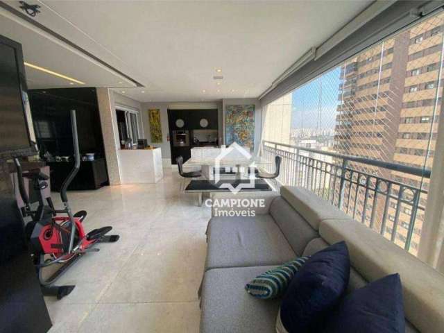 Apartamento com 3 dormitórios à venda, 189 m² por R$ 3.350.000,00 - Santana - São Paulo/SP