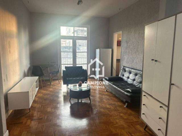 Apartamento com 1 dormitório para alugar, 45 m² por R$ 2.184,67/mês - Liberdade - São Paulo/SP