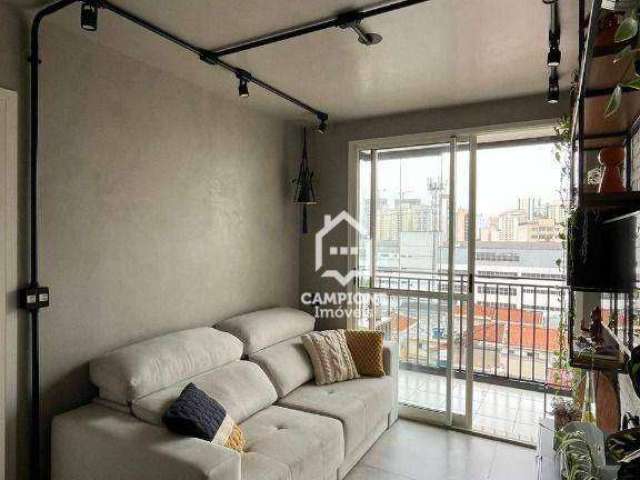 Apartamento com 1 dormitório à venda, 42 m² por R$ 660.000,00 - Pompeia - São Paulo/SP