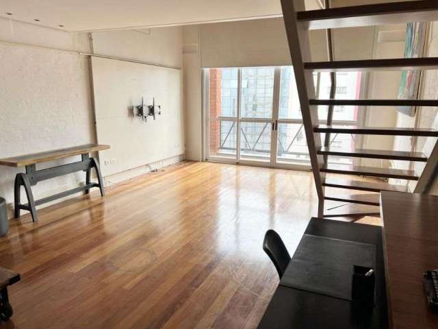 Loft com 1 dormitório para alugar, 78 m² por R$ 9.973/mês - Itaim Bibi - São Paulo/SP