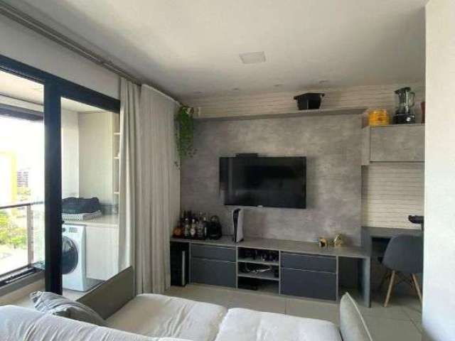 Apartamento com 1 dormitório à venda, 38 m² por R$ 660.000 - Brooklin - São Paulo/SP