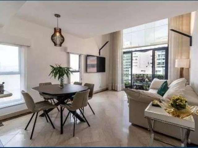 Lido apartamento Duplex com 1 dormitório, 75 m² - venda por R$ 1.290.000 ou aluguel por R$ 8.693/mês - Itaim Bibi - São Paulo/SP