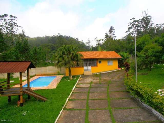 Chácara para Venda em Ribeirão Pires, Casa Vermelha, 2 dormitórios, 1 suíte, 2 banheiros, 12 vagas