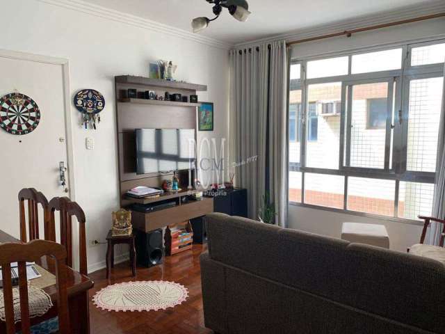 Apartamento com 1 quarto à venda na Rua Frei Gaspar, 143, Centro, São Vicente, 58 m2 por R$ 258.000