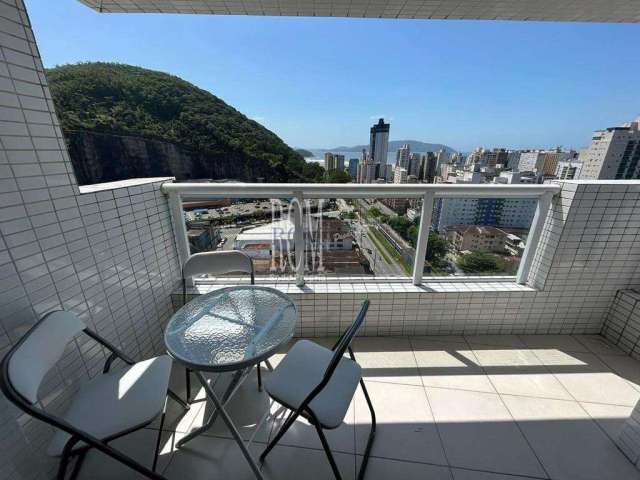 Apartamento com 1 quarto à venda na Avenida Marechal Deodoro, 1099, Vila Valença, São Vicente, 48 m2 por R$ 329.000