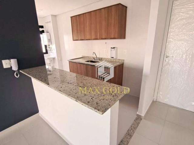 Apartamento com 2 dormitórios para alugar, 65 m² por R$ 3.530,00/mês - Jardim das Nações - Taubaté/SP