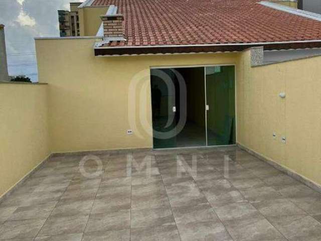 Cobertura à venda, 3 quartos, 1 suíte, 3 vagas, Campestre - Santo André/SP