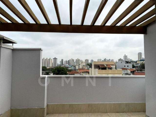 Cobertura para locação, 100m², 2 quartos, 1 vaga, Vila Scarpelli - Santo André/SP