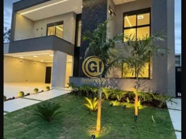 Condomínio Jardim do Golfe - São José dos Campos/SP - Linda casa com 4 suites sendo 1 master. espaço gourmet com piscina