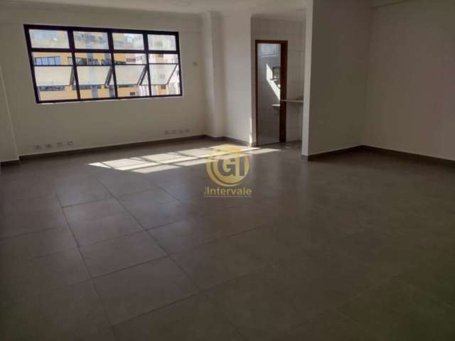 Aluguel de sala comercial de 60m² no jardim satélite em são josé dos campos/sp