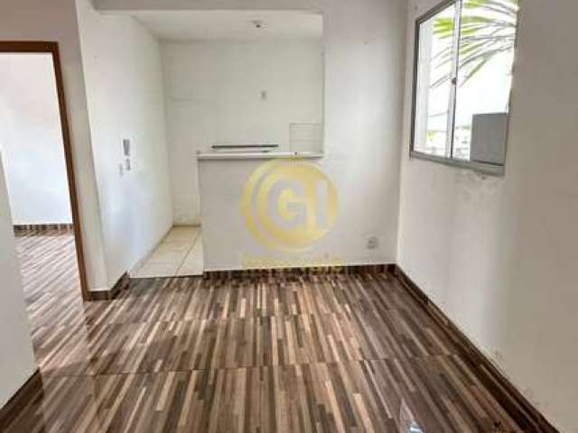 Apartamento à venda em Taubaté-SP: 2 quartos, 1 sala, 1 banheiro, 1 vaga de garagem, 45m² no Jardim Gurilândia.