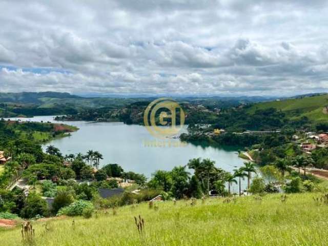 Terreno com excelente topogrfia a venda com vista para a represa