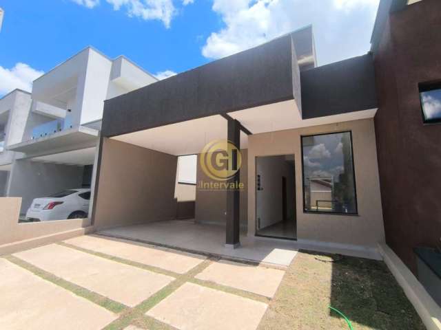 CASA TÉRREA PARA VENDA EM CONDOMINIO FECHADO NA CIDADE DE JACAREI-SP  terreno: 212m² ( 8 x 26,5m) area construida: 126,75m² 3 dormitorios sendo 1 suit