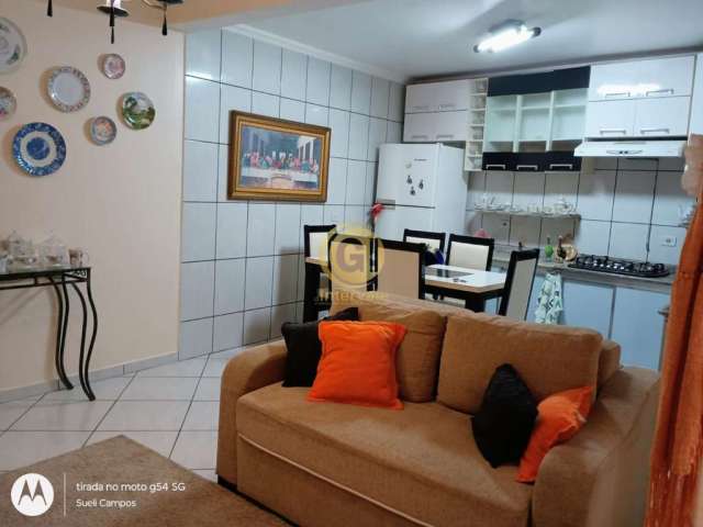 Casa para locação no Centro de Jacareí-SP: 3 quartos, 3 suítes, 3 salas, 4 banheiros, 2 vagas de garagem, 110,84 m².