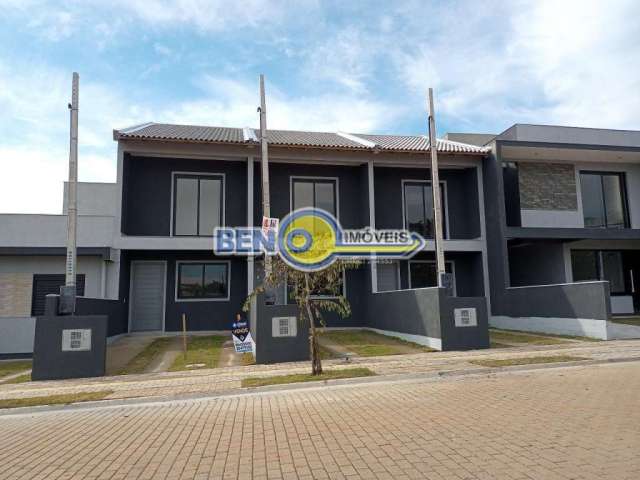 Vende Sobrado Novo 2 dormitórios Bairro Residencial Bela Vista em Gravatai-rs