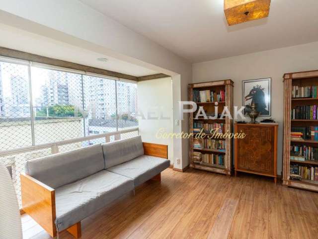 Apartamento de 110 m2 com 2 dormitórios, 1 suíte e 1 vaga de garagem