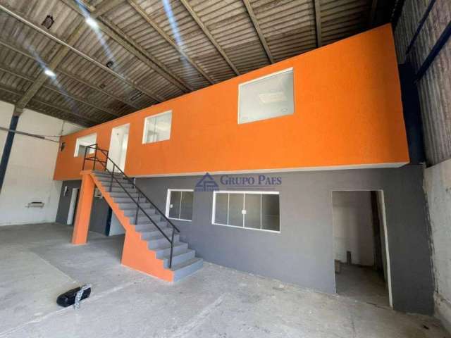 GALPAO COMERCIAL PARA LOCAÇÃO Área 1000m2 (500m2 galpão + 500m2 terreno).