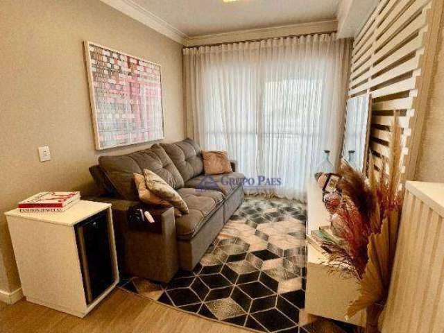 Apartamento 66M², 02 Dormitórios sendo Suíte, 01 vaga  todo Mobiliado  Tatuapé