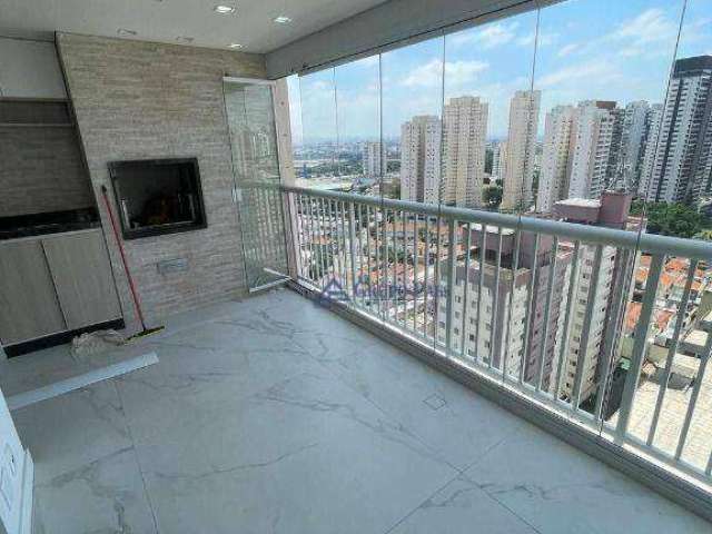 Aconchegante Apartamento 92M² com 02 Suítes,02 Vagas com Varanda Gourmet com Churrasqueira Carvão