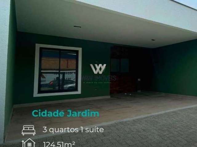 Casa Cidade Jardim, com 3 quartos e suíte